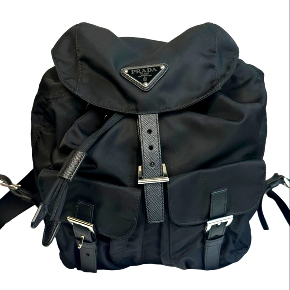 Prada Tessuto Style Soft Carry Back Pack - Picture 4 of 4